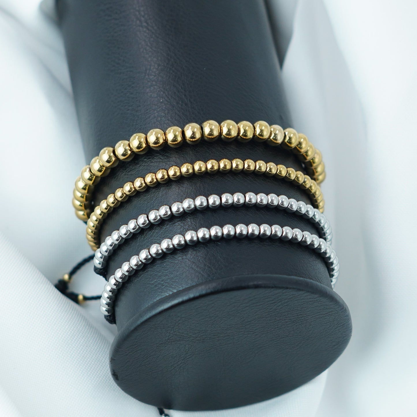 💞PULSERA PAREJA 2x1💞BAÑO EN ORO 18K