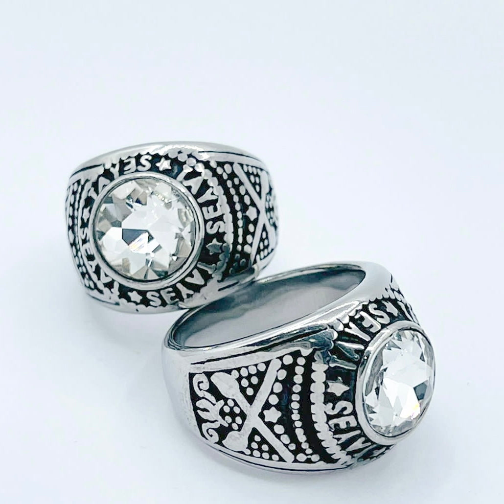 ANILLO HOMBRE-NIÑO
DORADO PIEDRA