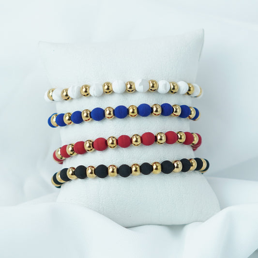 PULSERA PAREJAS BALIN NEOPRENO 2X1