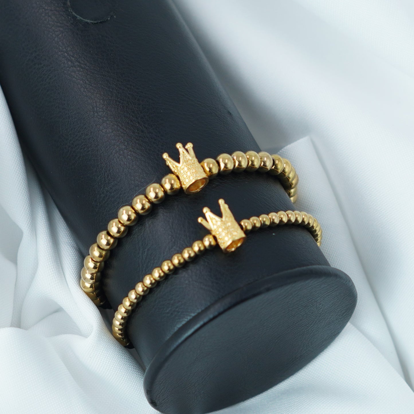 PULSERA BALIN SEGUIDO CORONA 2X1 DORADA