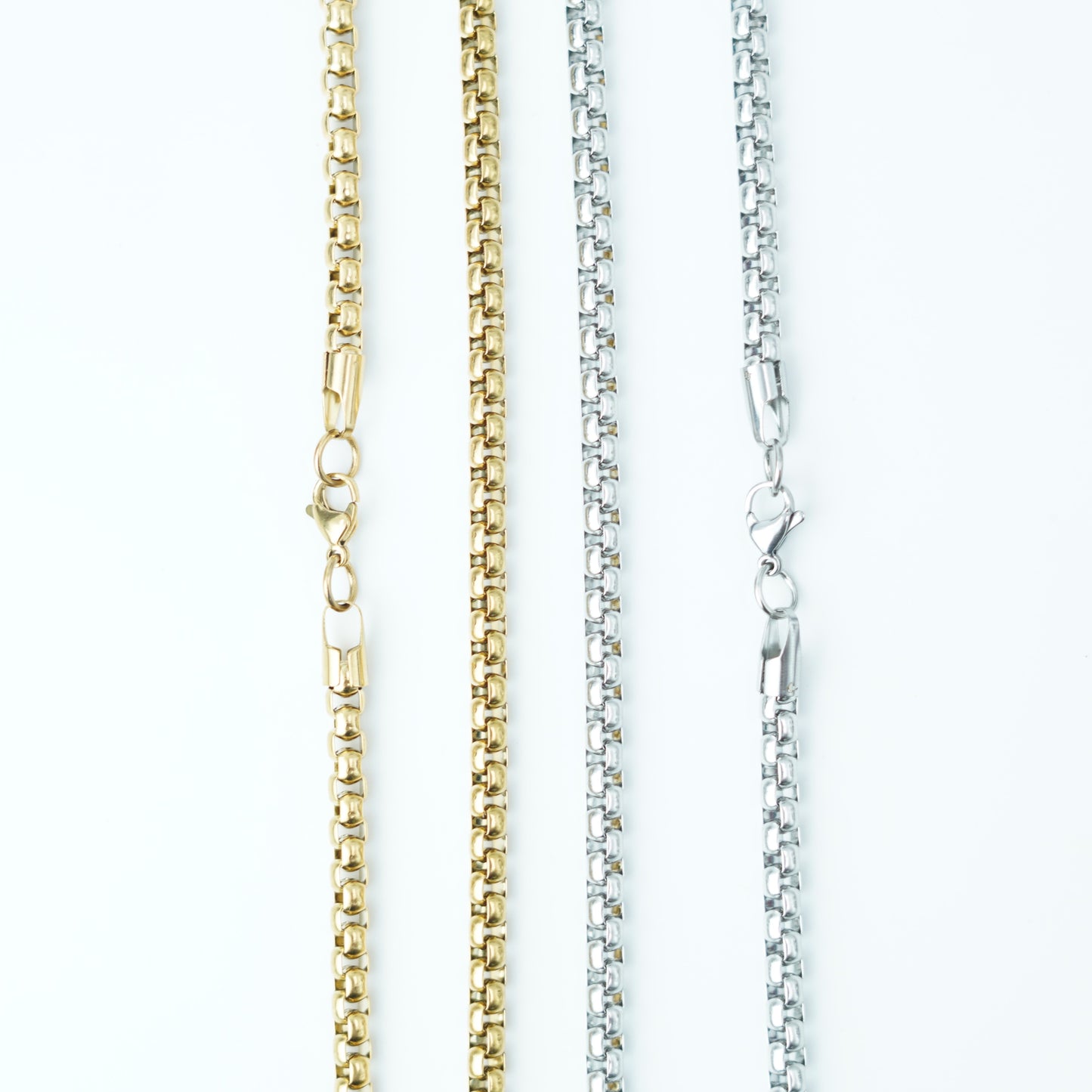 CADENA ROLON-BAÑO EN ORO 18K