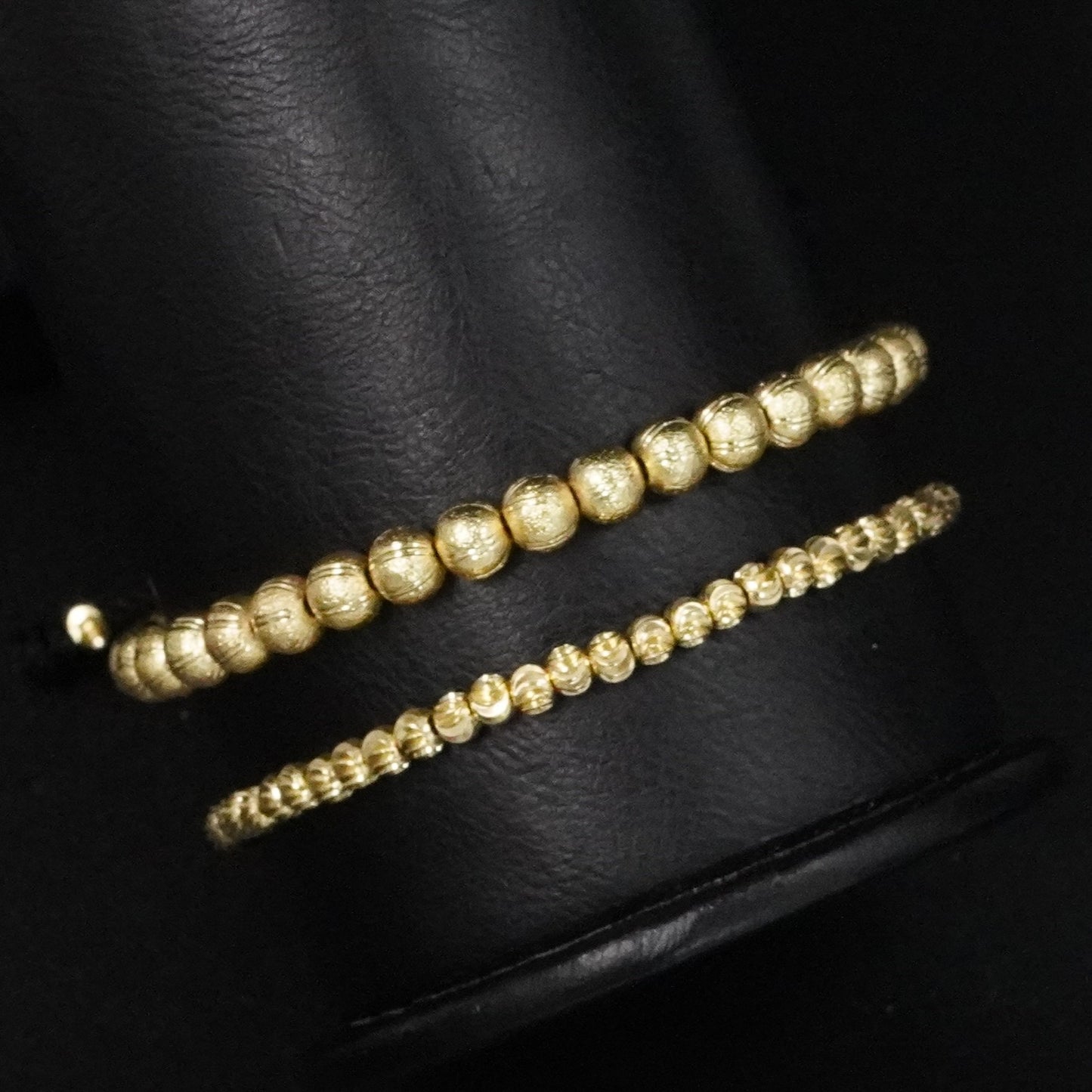 Pulseras Diamantadas BAÑO EN ORO 18k 2x1