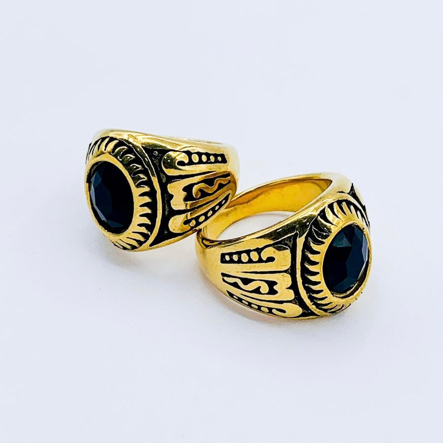 ANILLO HOMBRE-NIÑO
DORADO PIEDRA