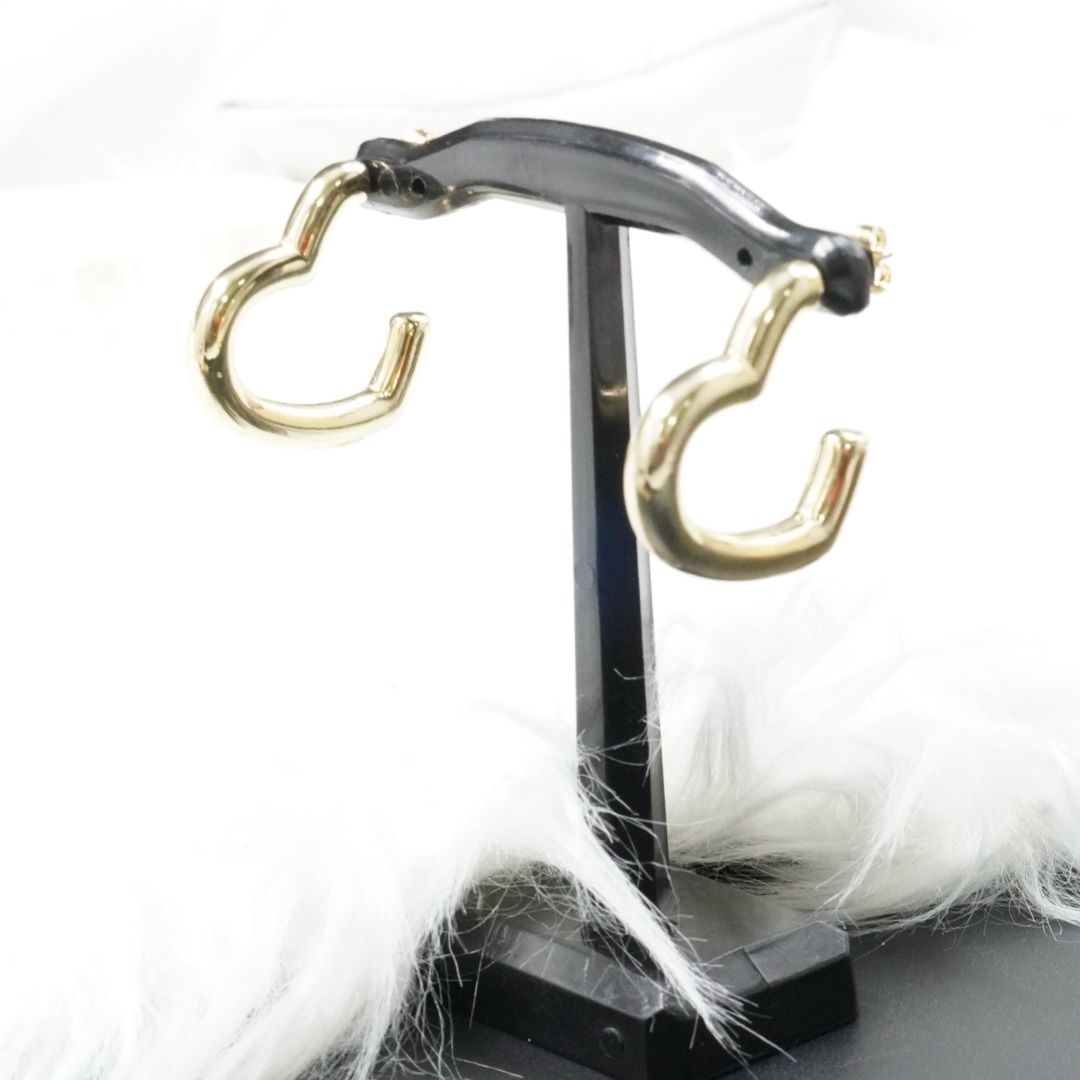 ARETE CORAZON GRUESITO DORADO