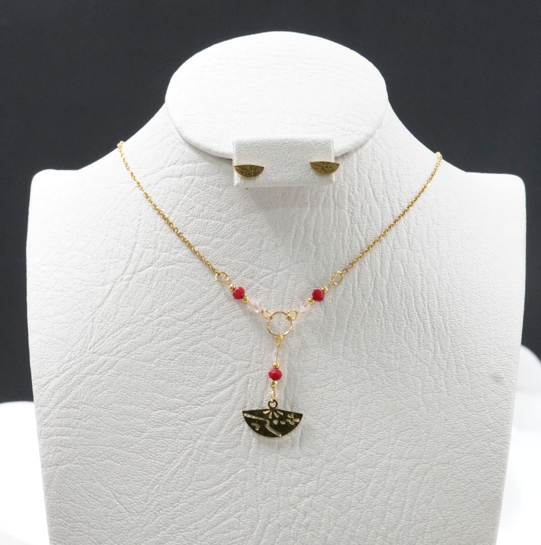 JUEGUITO CORBATIN MURANO MEDIA LUNA FIGU