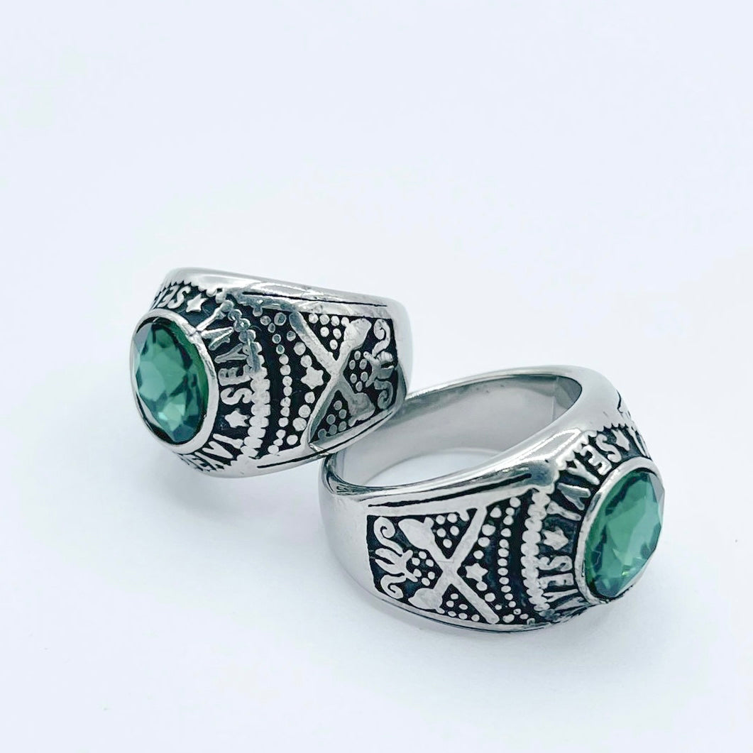 ANILLO HOMBRE-NIÑO
DORADO PIEDRA