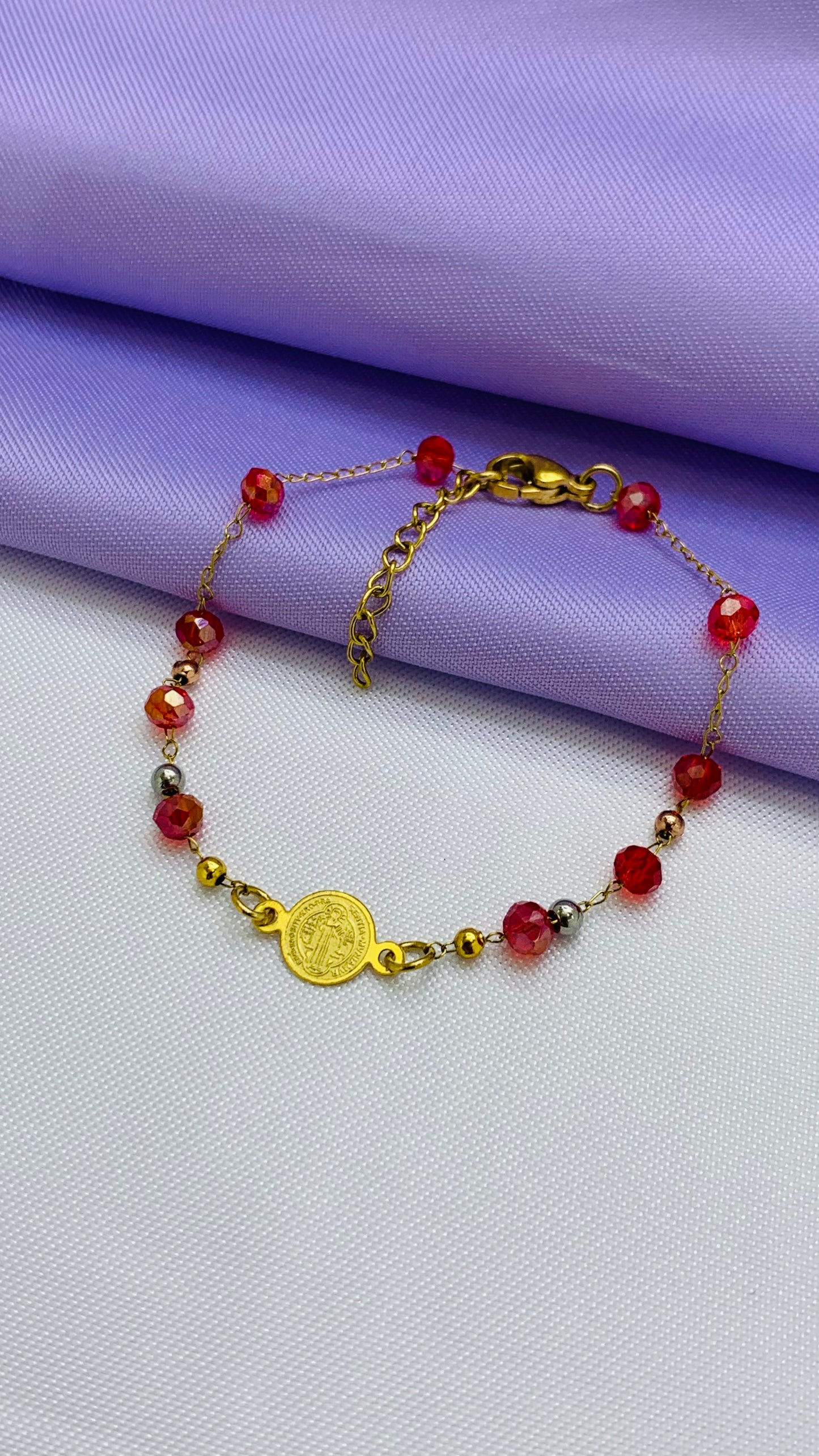 TOBILLERA DE MURANO-DAMA