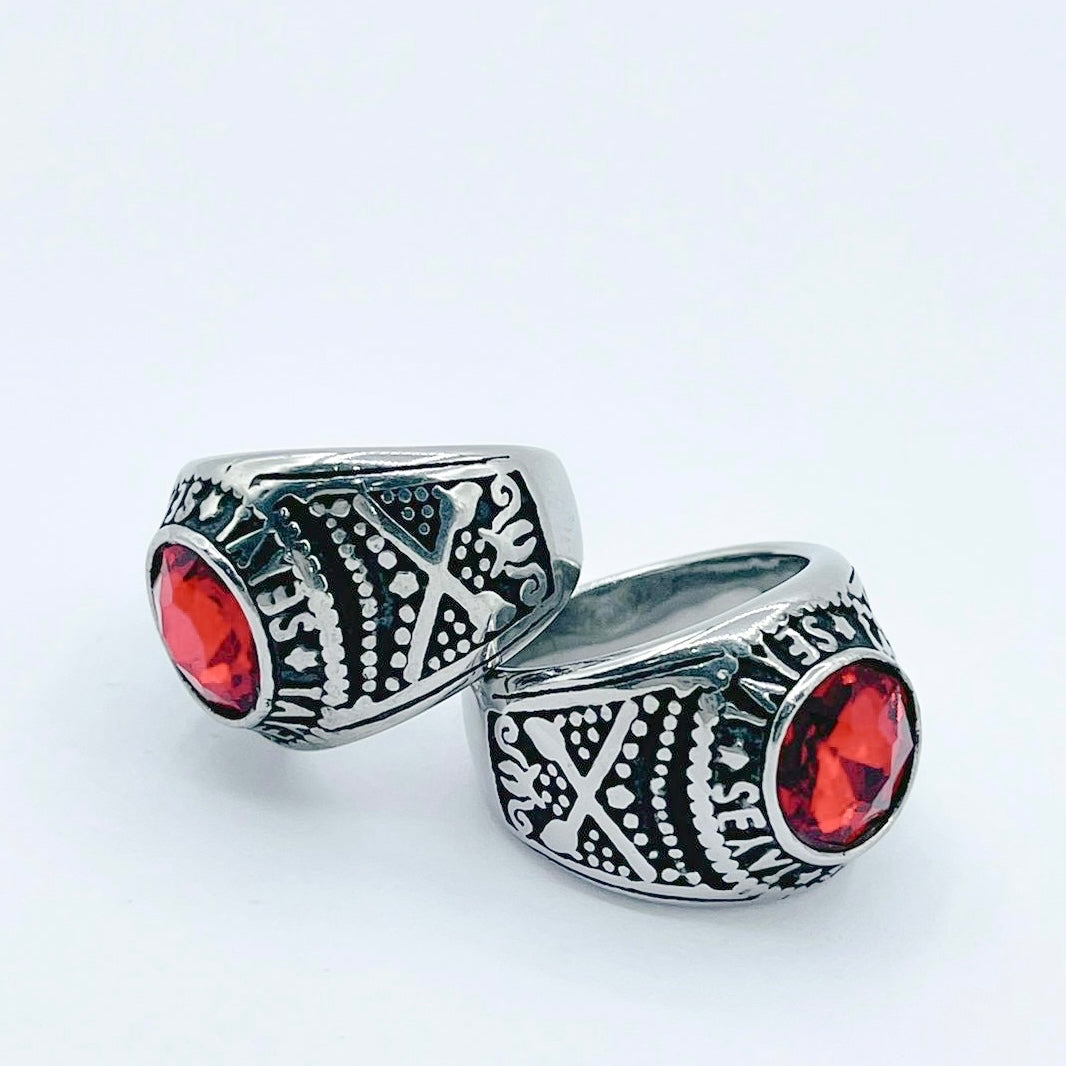 ANILLO HOMBRE-NIÑO
DORADO PIEDRA