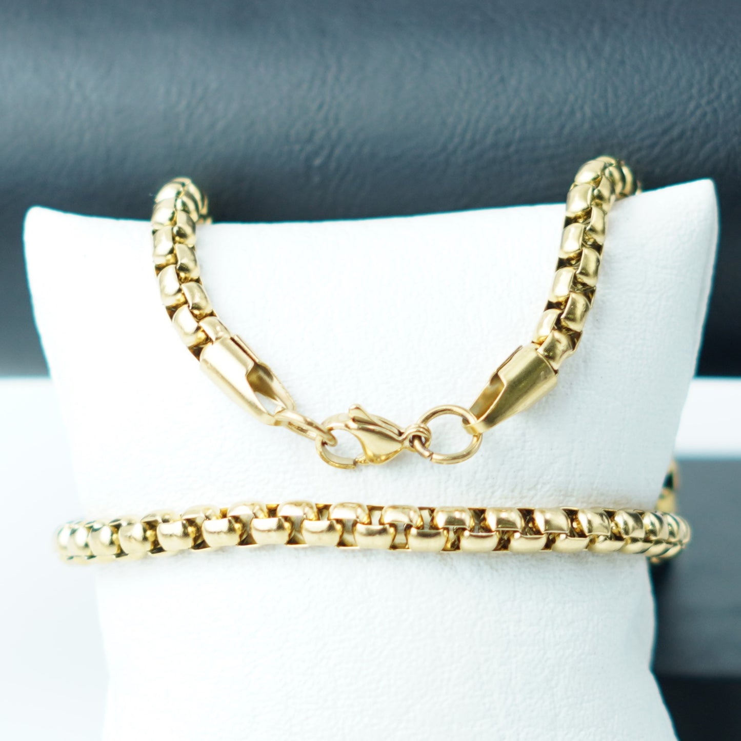 CADENA ROLON-BAÑO EN ORO 18K