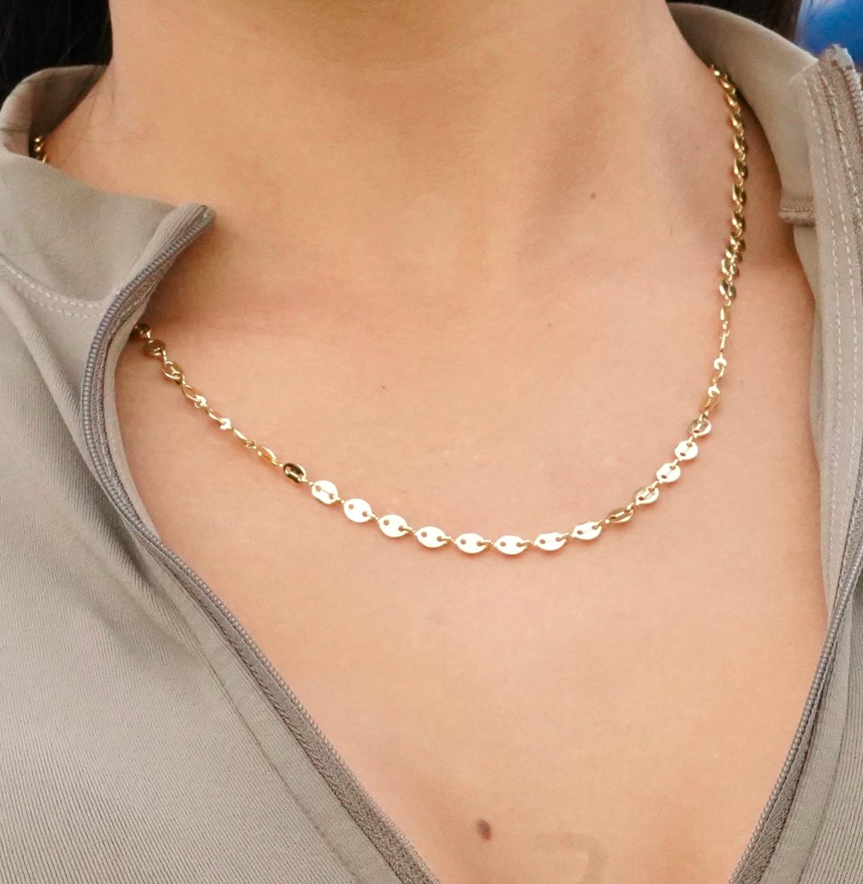 Cadena Gucci Baño Oro 18K