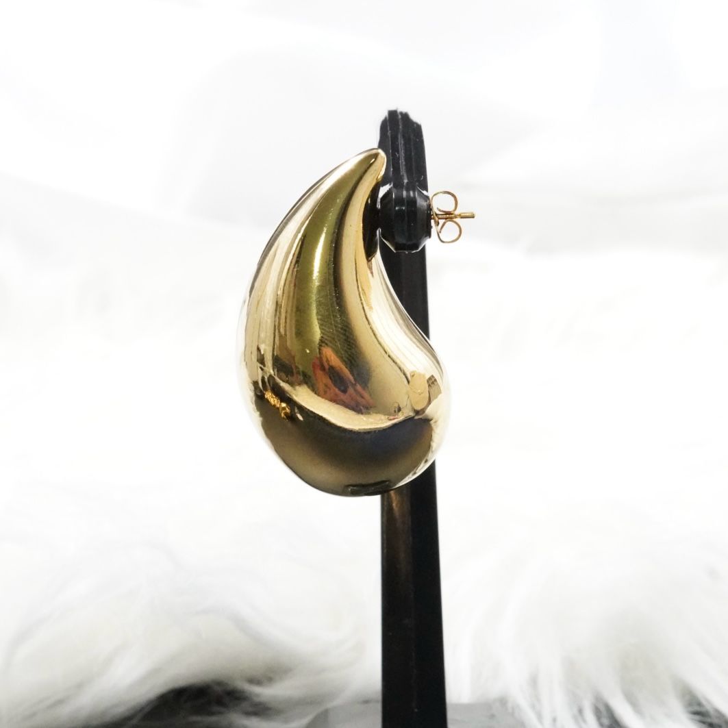 ARETE GOTA GRANDE DORADO ACERO