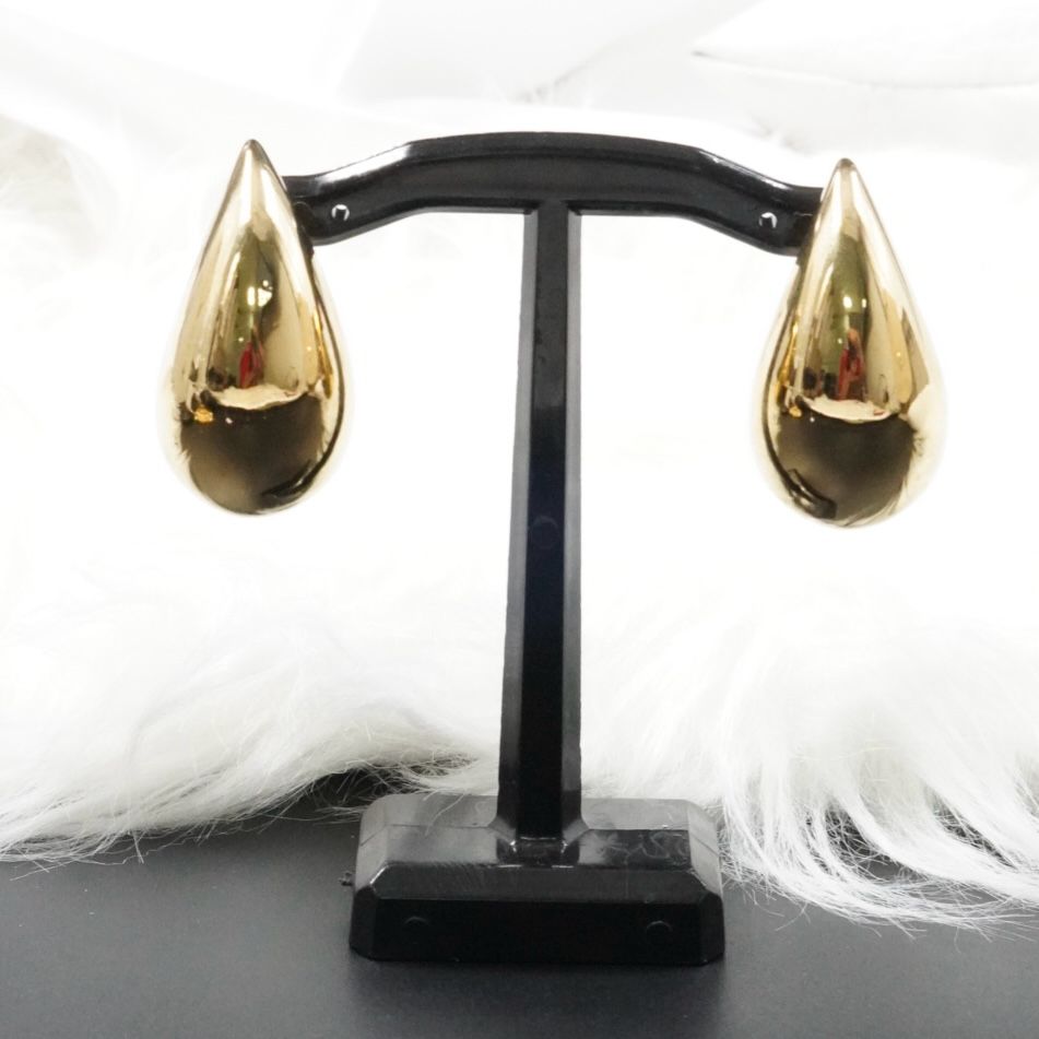ARETE GOTA GRANDE DORADO ACERO