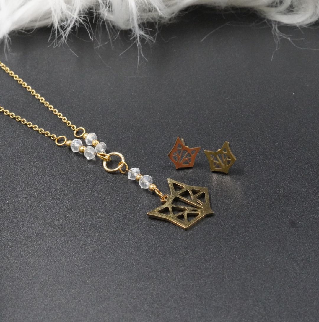 JUEGUITO CORBATIN MURANO ZORRO BLANCO